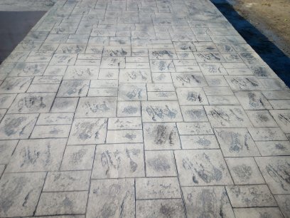 Beton amprentat Cincu